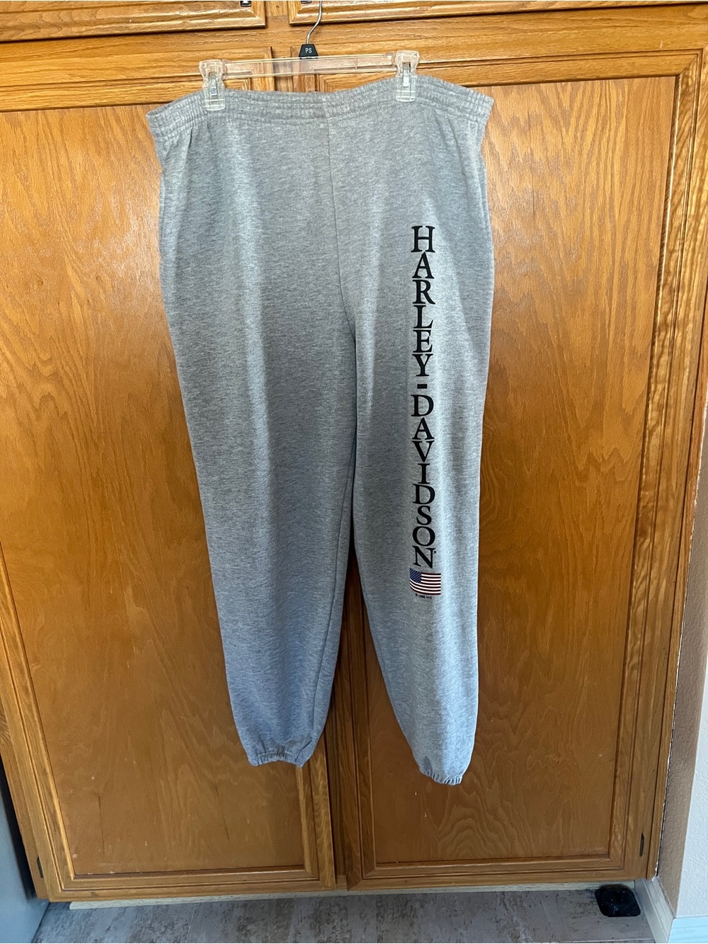 Vtg 1996 Harley Davidson Sweatpants Mens L R.KStratman Harley Davidson Graphic